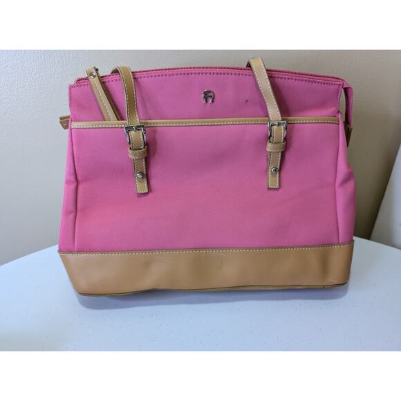 Handbags - Aigner pink shoulder bag